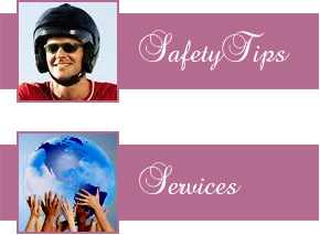 Safety tips and services
